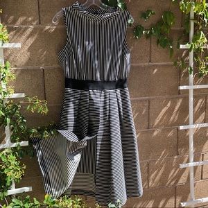 Eva Mendez x NY&CO Roll Neck Overlayer Skirt Midi
